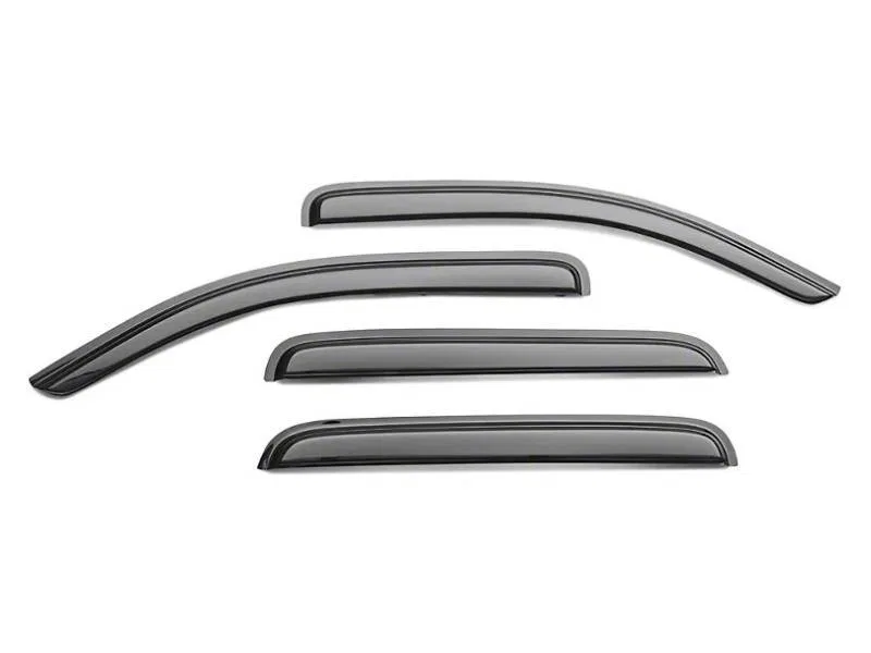 14-94501 – BLACK HORSE Rainguard, Aerodynamic Design Tape-On Smoke Acrylic